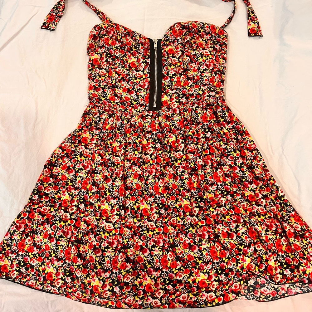 Estam Floral Patterned Dress
